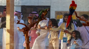 معرض الصقور والصيد السعودي 2025 يكشف عن منطقة “سفاري” للحيوانات المهددة بالانقراض